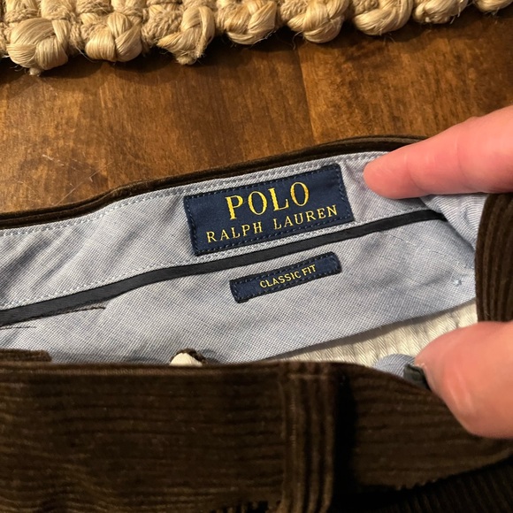 Polo Ralph Lauren pleated Corduroy Pants - Picture 10 of 13